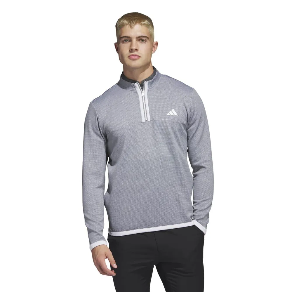 Adidas Microdot 1 4 Zip Golf Sweatshirt Hawthorn Mall